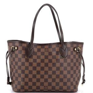 Louis Vuitton Neverfull Tote Damier Mm #255131L21B